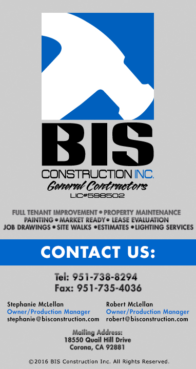 BIS Construction Inc. - General Contractors